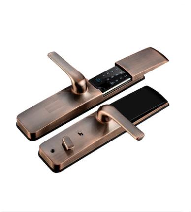 望谟滑盖指纹锁家用防盗门